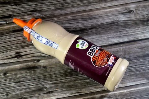 Cairo, Egypt, June 16 2026: The Good France BBQ Sauce, This condiment featu.. Stock Photos
