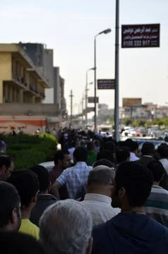 Cairo, Egypt - March 19 2011: Election Stock Photos