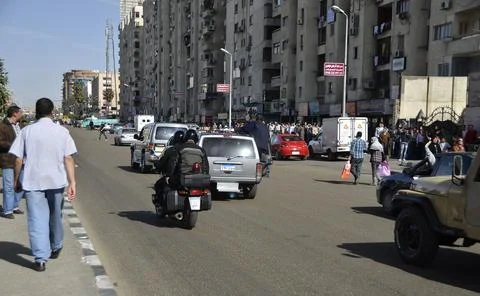 Cairo, Egypt - March 19 2011: Election Stock Photos