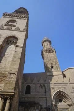 Cairo, Egypt: The Qalawun Complex Stock Photos
