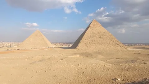 Cairo Giza Pyramids Stock Footage 295675018