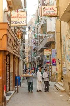 Cairo old town in egypt Stock Photos