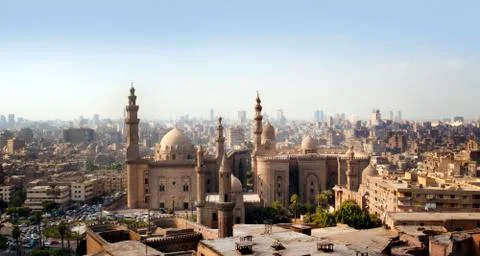 Cairo skyline, Egypt Stock Photos