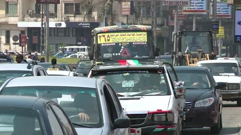 Cairo Streets  Stock Footage 256455618
