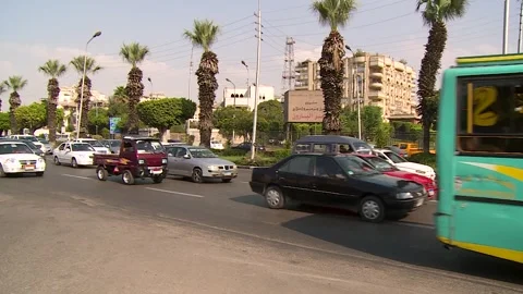Cairo Streets  Stock Footage 256457348