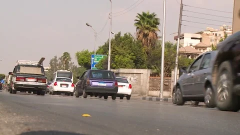 Cairo Streets  Stock Footage 256458260