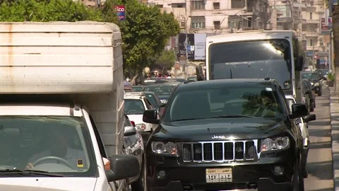 Cairo Streets  Stock Footage 256458801