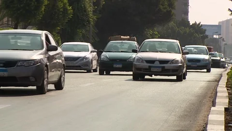 Cairo Streets  Stock Footage 256458898