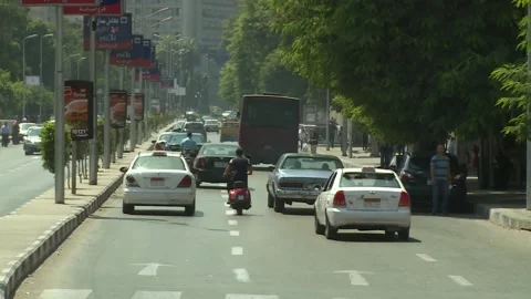Cairo Streets  Stock Footage 256459714
