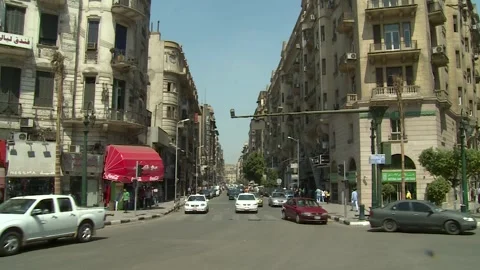Cairo Streets  Stock Footage 256460037