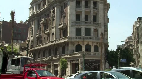 Cairo Streets  Stock Footage 256460300