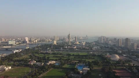 The Cairo Tower "Dolly In" Stock Footage 210808621