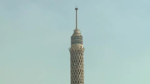 Cairo Tower Stock Footage 259888602