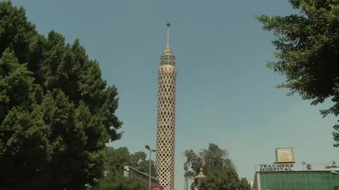 Cairo Tower Stock Footage 259888619