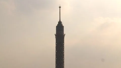 Cairo Tower Stock Footage 259888624