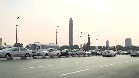 Cairo Tower Stock Footage 259888664