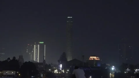Cairo Tower Stock Footage 261060920