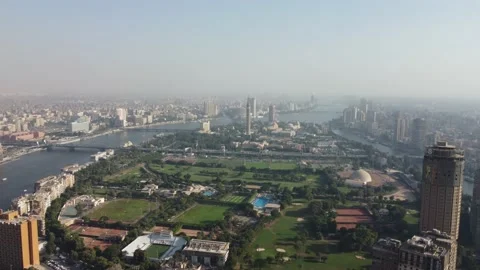 The Cairo Tower "Pedestal Up" Stock Footage 210811639