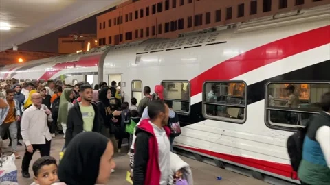Cairo Train Station Stock Footage 278785802