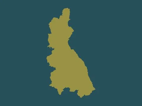 Cajamarca, Peru. Solid color shape Stock Illustration