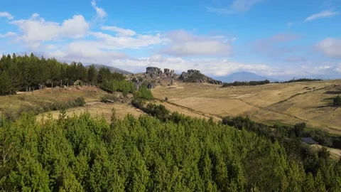 Cajamarca Peru - Stone Forest Stock Footage 159171928