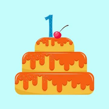 Cake 01 Stock Illustration