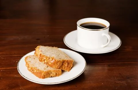 Cake and coffee Stock Photos
