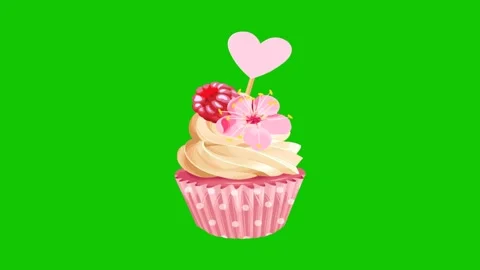 Cake Animation For Birthday Celebration Vidéo 342319508