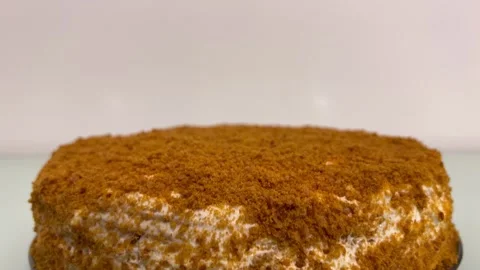 Cake appears in frame Stock Footage 314464187