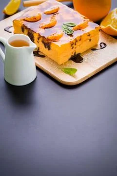 Cake Background / Cake / Cake on Black Background Foto stock