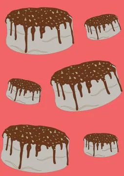 Cake Background Design イラスト素材