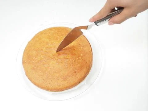 Cake baker Foto stock