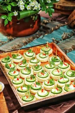 Cake in a Basket Stock Photos