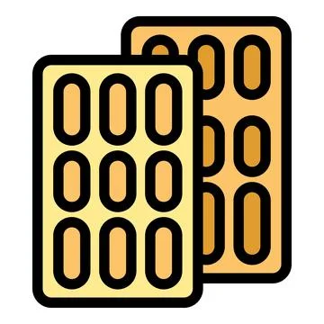 Cake biscuit icon vector flat 스톡 일러스트