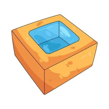 Cake box 스톡 일러스트