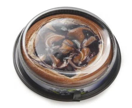 Cake in the box Stock-Fotos