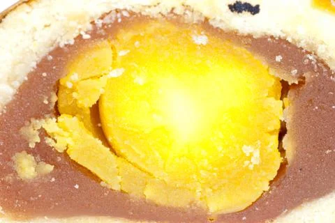 Cake bread with egg yolk Stock-Fotos