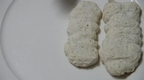 Cake bringing one by one on plate Stock Footage 59569920