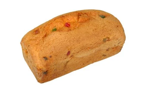 Cake with candied fruit Stock Photos