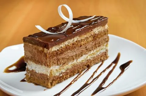 Cake chocolate Foto stock