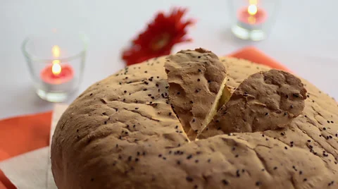 Cake close up Stock Footage 34423190