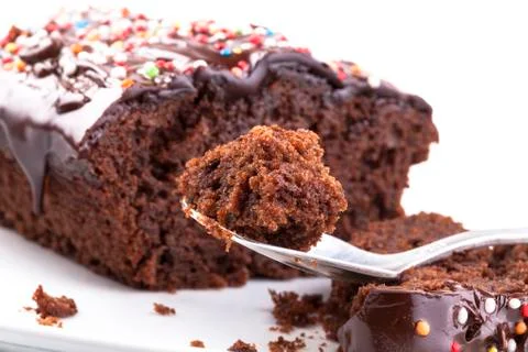 Cake closeup Stock Photos