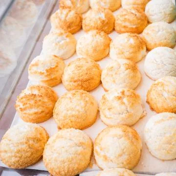 Cake coconuts rice in the shop 写真素材