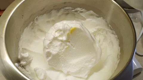 Cake Cream Cooking Stock Footage 154034293