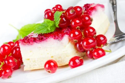 Cake with currants Foto stock
