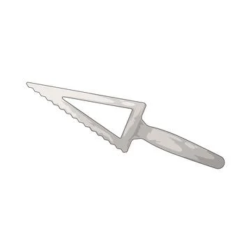Cake cutter illustration Stock Illustration