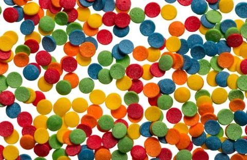 Cake decor background Stock Photos