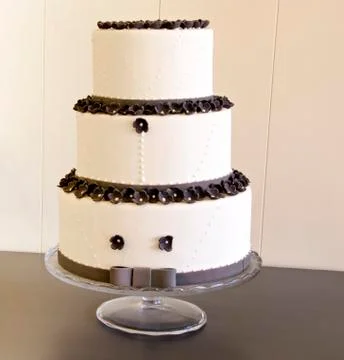 Cake decorated Stock Photos