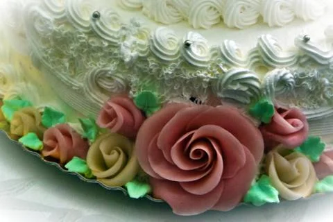 Cake decorating 3 Stock Photos