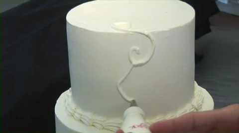 Cake Decorating Stock Footage 40797010